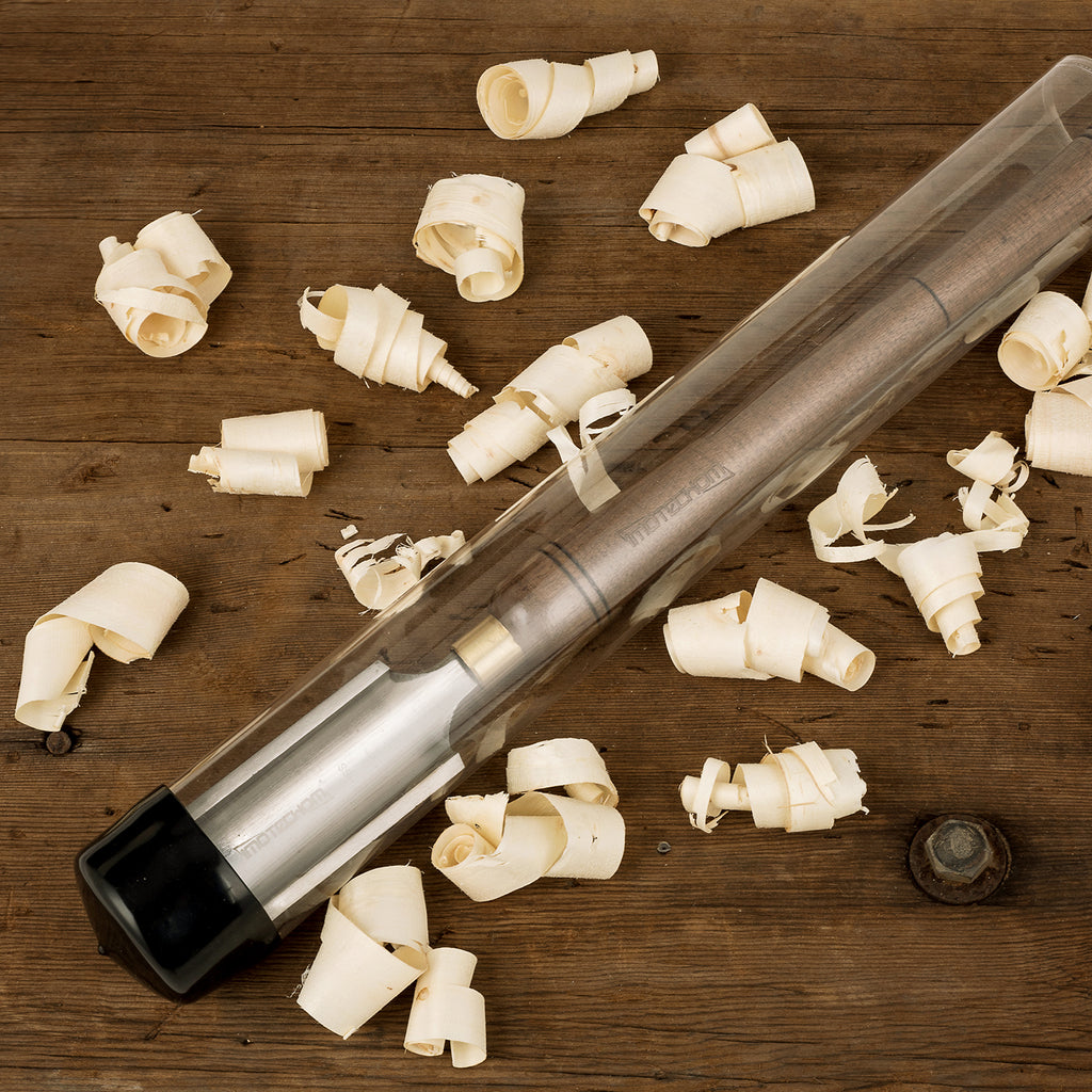 IMOTECHOM 2-Inches HSS Roughing Gouge Lathe Chisel Wood Turning Tools with Round Plastic Box and Hanging Bag